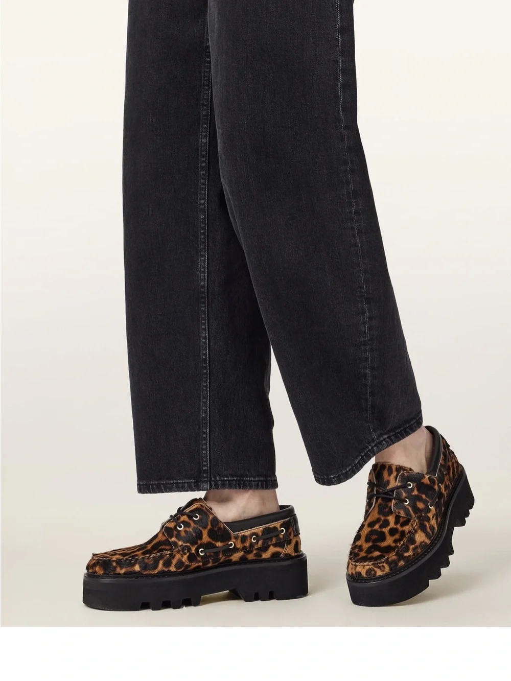 All Saints chunky platform